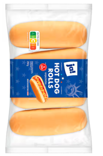 Nicht gewünschte Hot Dog Brötchen