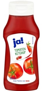 Nicht gewünschter Ketchup